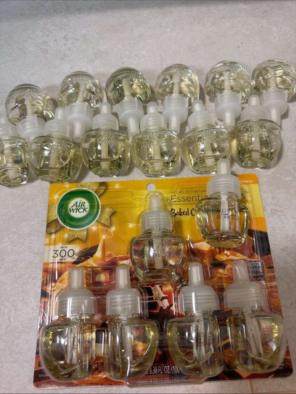 18 New Air Wick Baked Caramel And Chocolate Essential Oil Refills